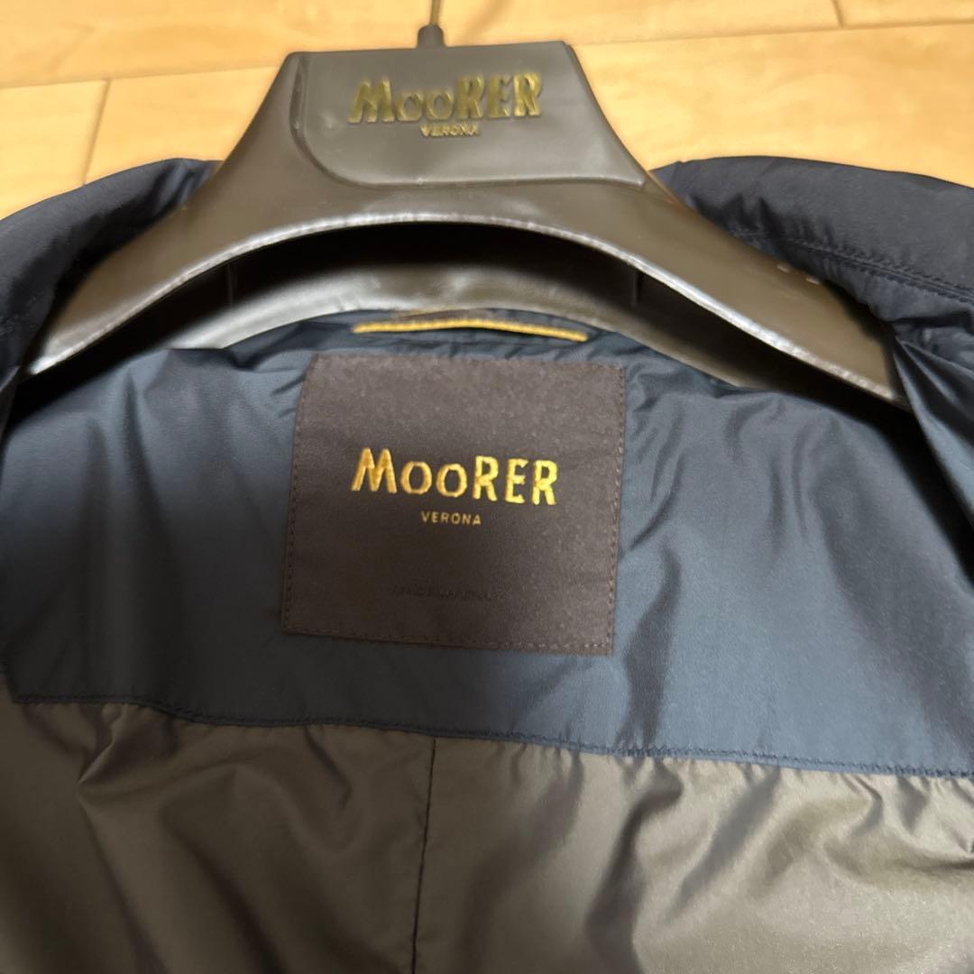 r*u様 Moorer ネイビー チェスターコート　サイズ50 ネイビー