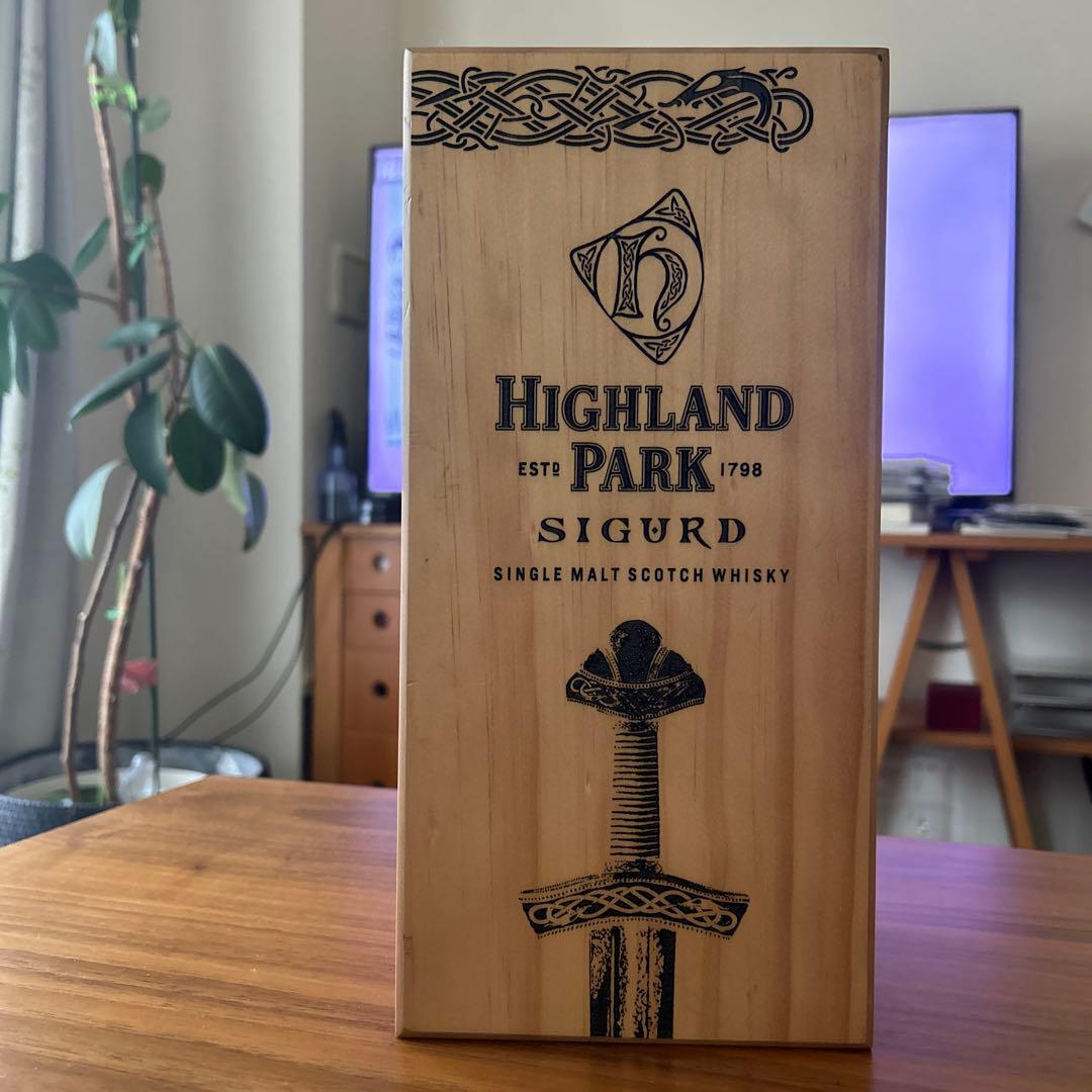 Highland Park Sigurd シングルモルトウイスキー空箱