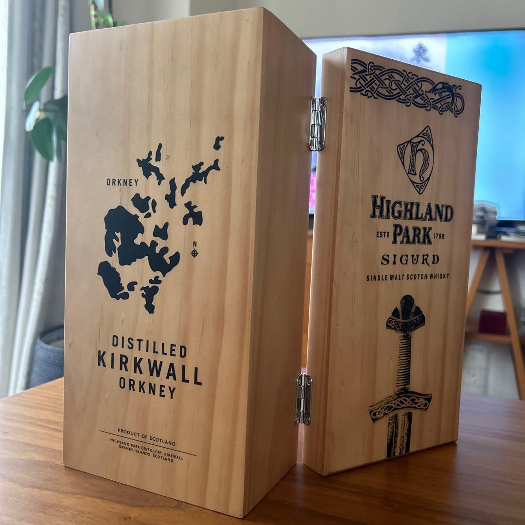 Highland Park Sigurd シングルモルトウイスキー空箱