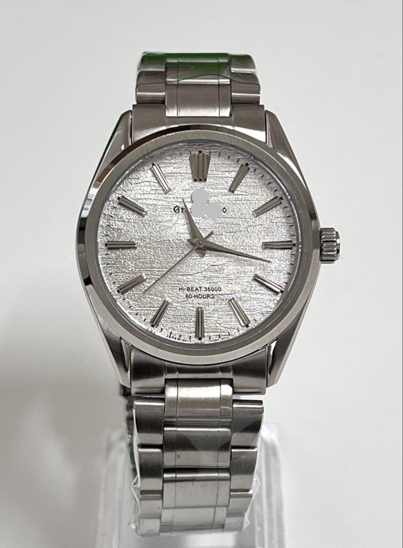 ^_^*様 シルバーホワイトダイヤル カスタムMOD VH31/クォーツ