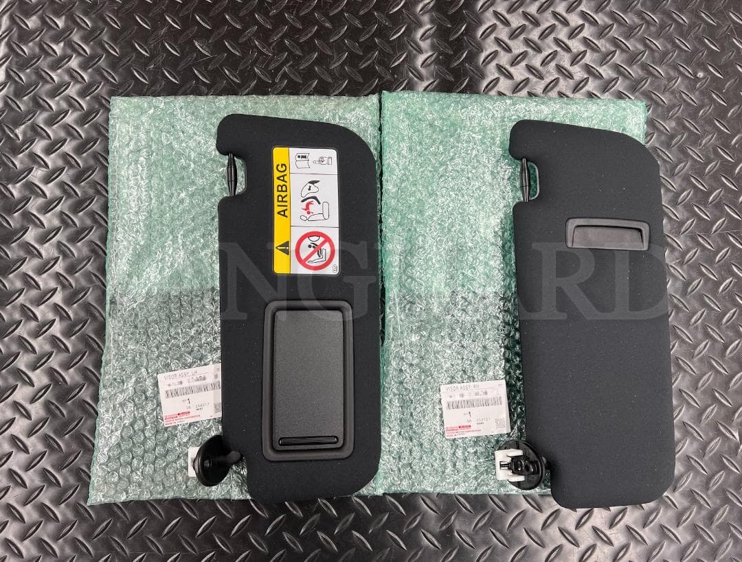 【新品】レクサスIS サンバイザー 左右 純正 流用 カードホルダー付