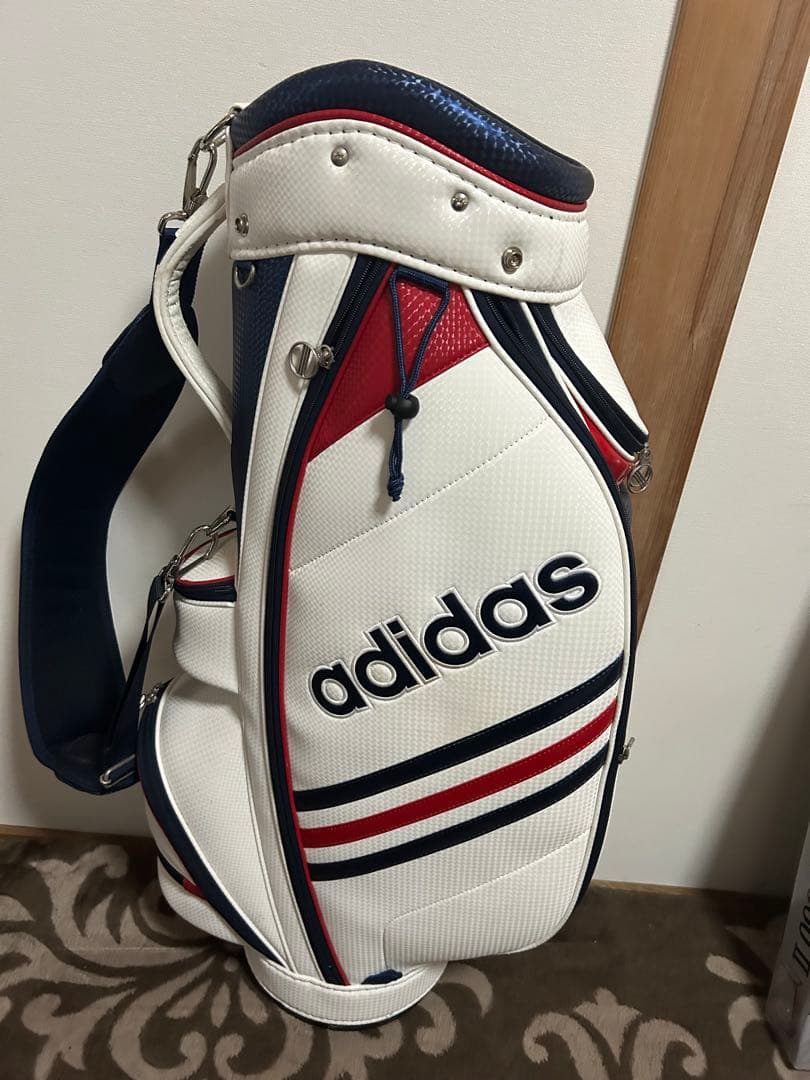 adidas ゴルフバッグ ストライプデザイン
