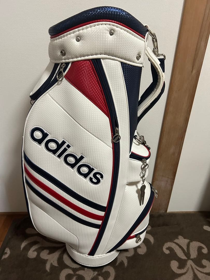 adidas ゴルフバッグ ストライプデザイン