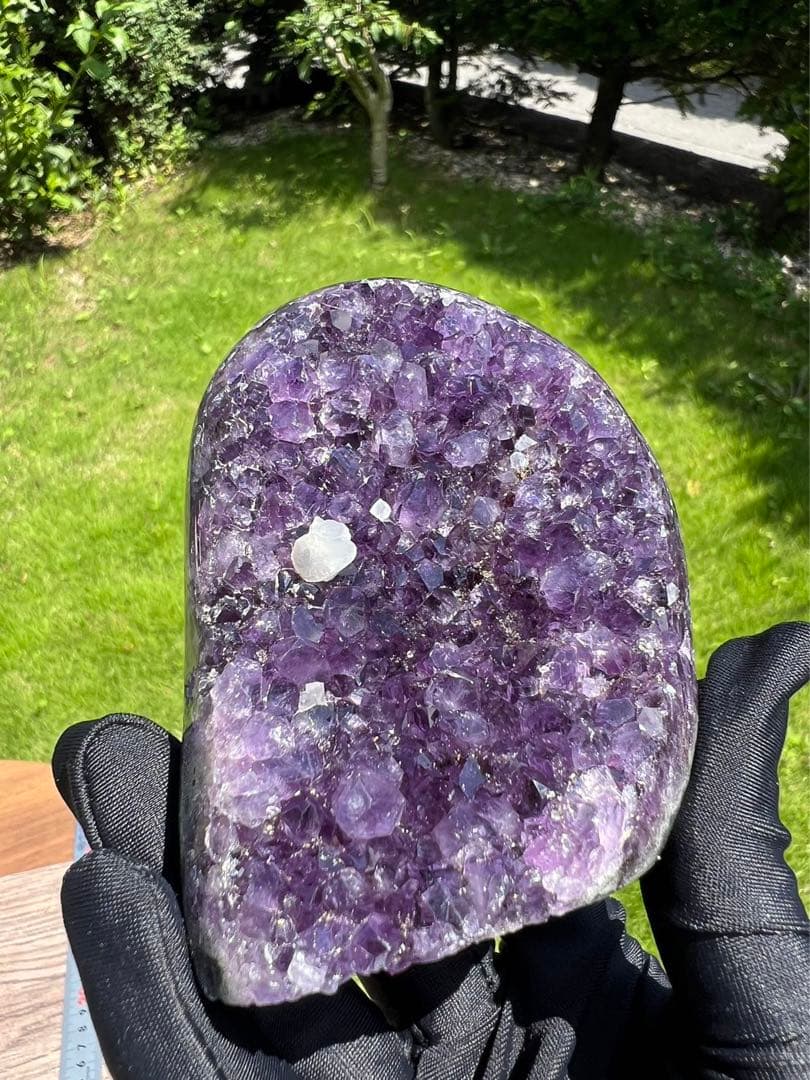 A729 高品質アメジストドーム クラスター ウルグアイ産 パワーストーン