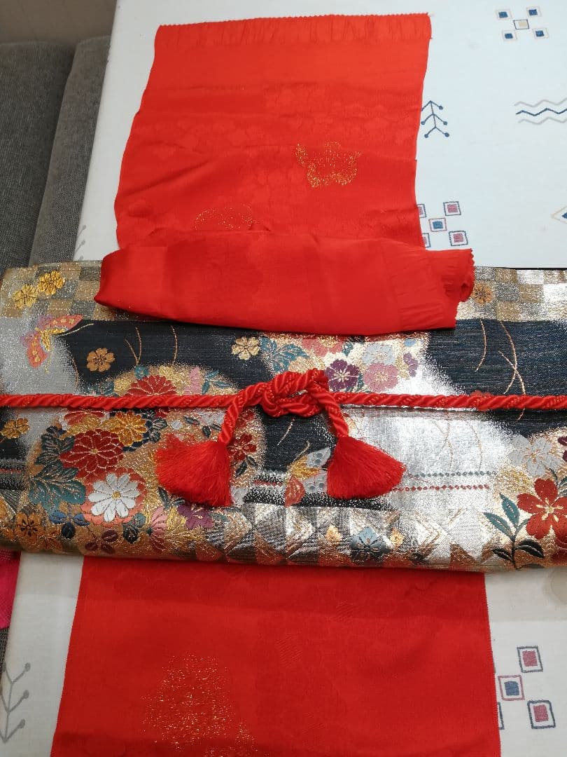 成人式西陣高級袋帯(新品)