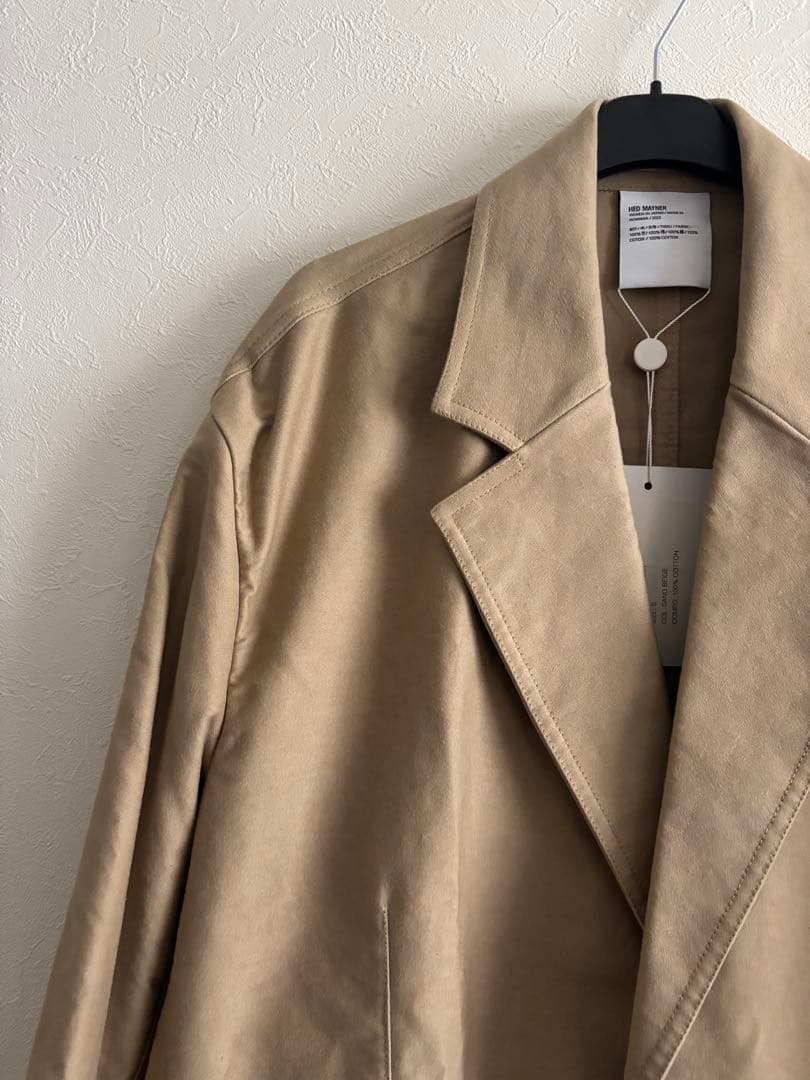 【未使用】HED MAYNER SINGLE BREASTED JACKET