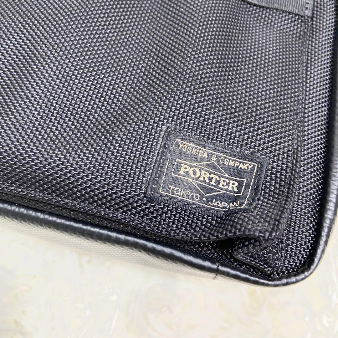 PORTER HIIT ポーターヒート　メッセンジャーバッグ　肩掛け　 ブラック