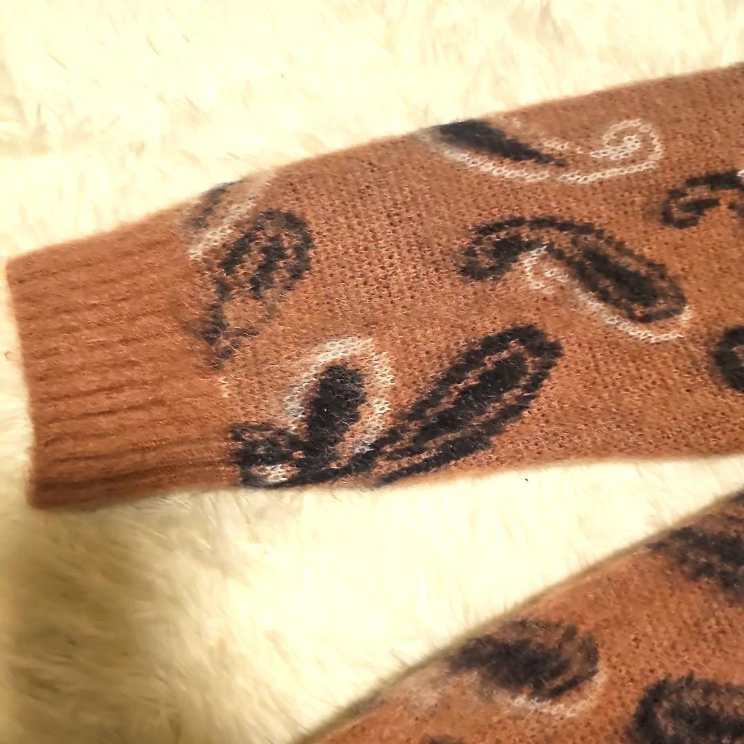 NEEDLES Mohair Cardigan Paisleyモヘアカーディガン