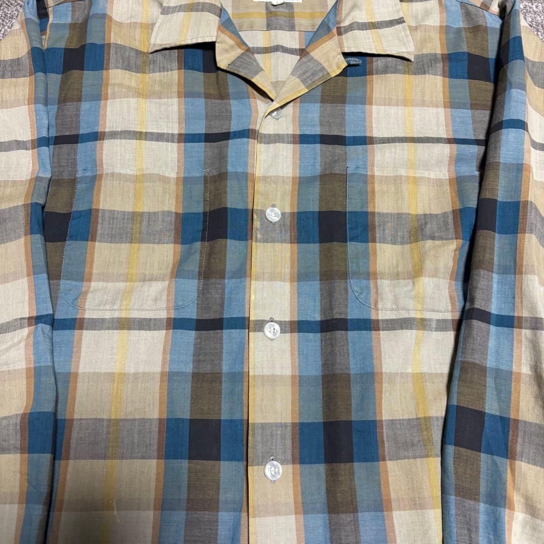 t*y様 60s ヴィンテージ　シャツ　コットン　レーヨン　vintage 60