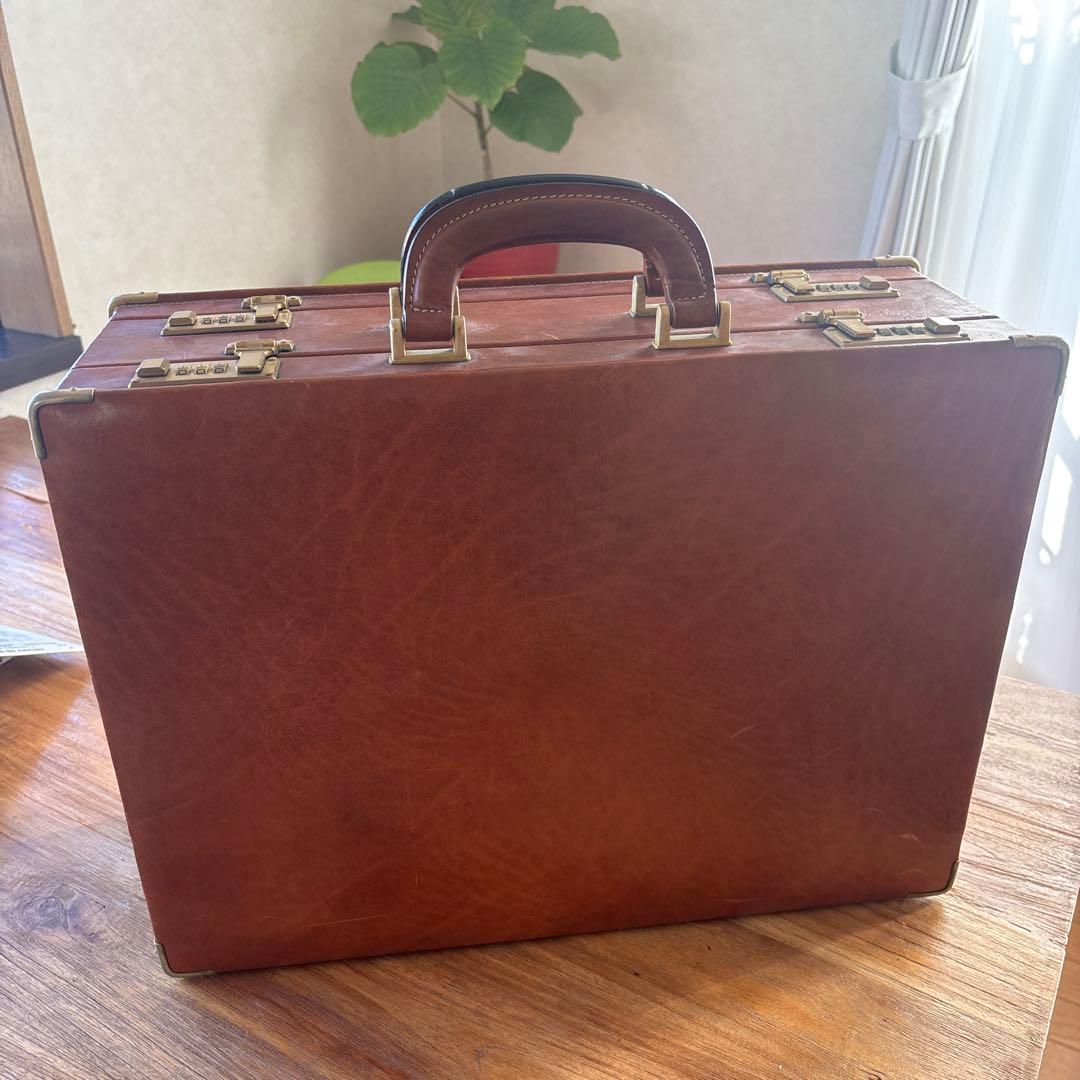 味わいのあるRALDO RAFFAレザーアタッシュケース イタリア製