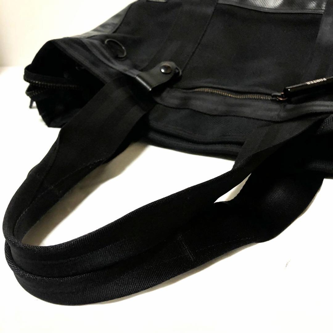 極美品✨ポーターヒート トートバッグ A4可 大容量 黒 吉田カバン マグライト