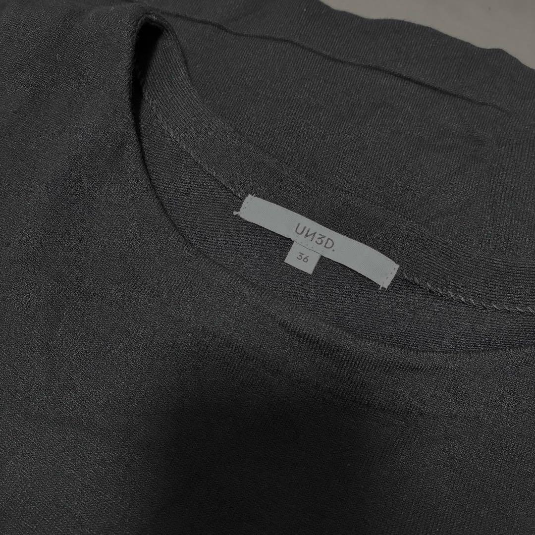 UN3D アンスリード　ショートレイヤードニットワンピース　ワンピース