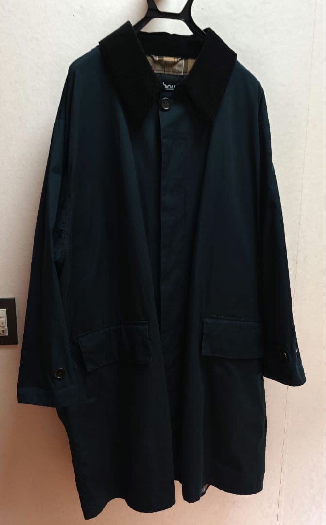 SEE SEE Barbour URBS 3/4コート ネイビー XL