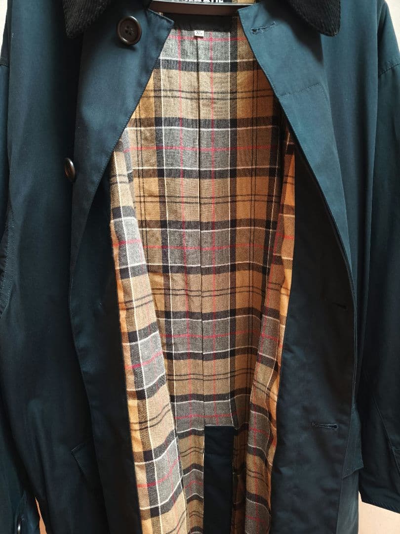 SEE SEE Barbour URBS 3/4コート ネイビー XL