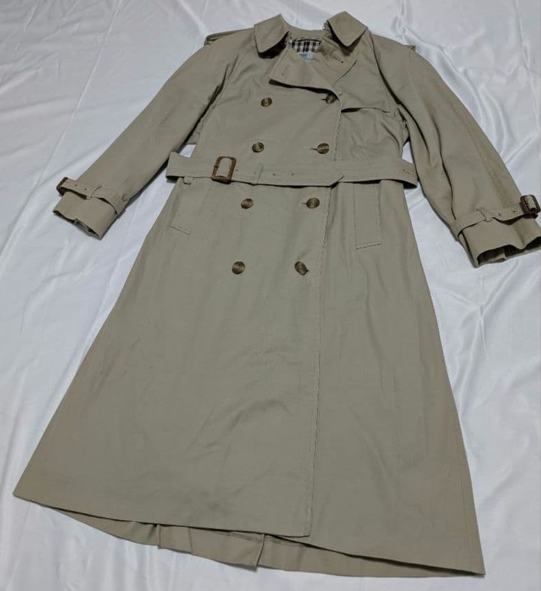 英国王室御用達　英国製　Aquascutum　トレンチコート ロング丈