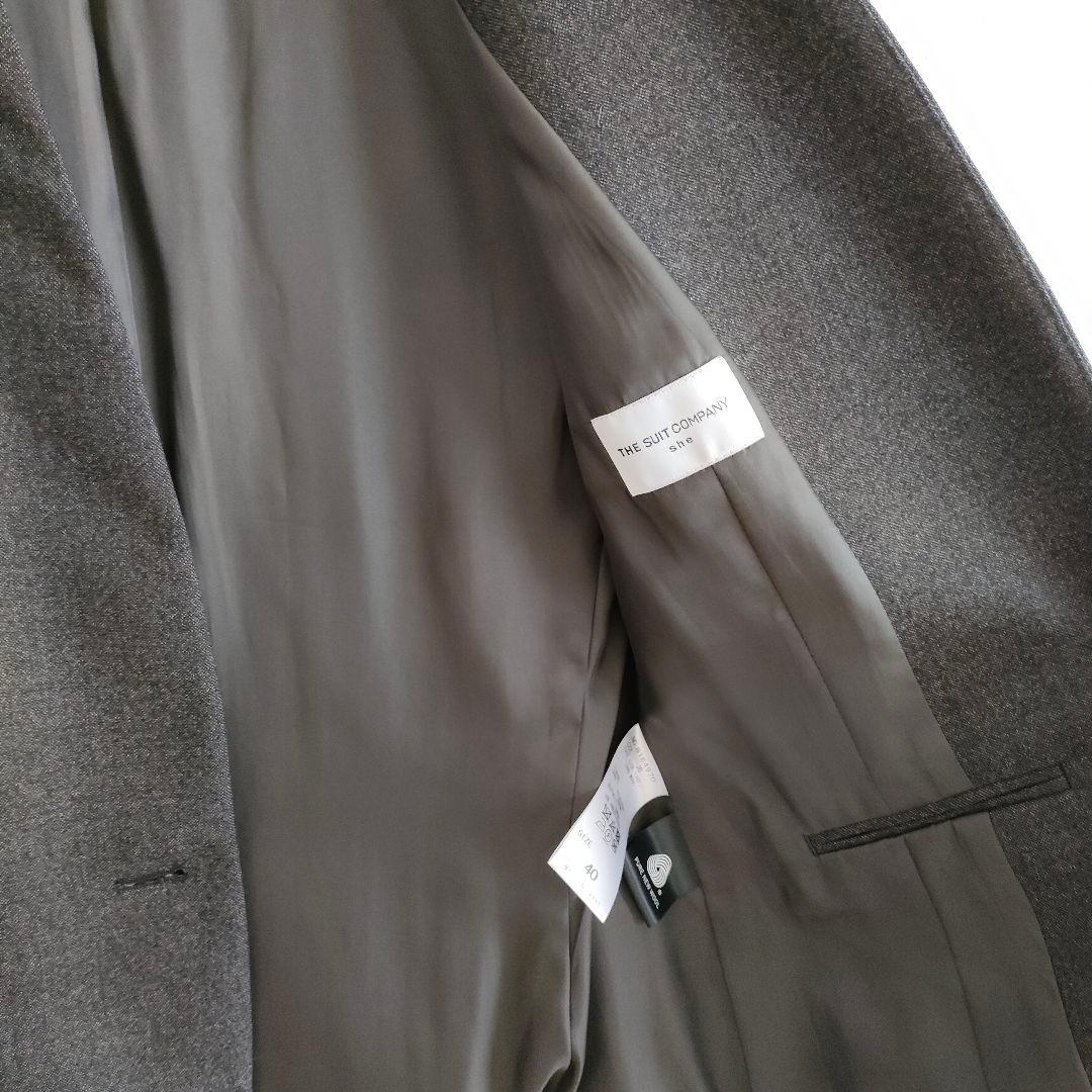 ザ・スーツカンパニー　　シー　パンツスーツ　L　エキストラウール　ハイクオリティ