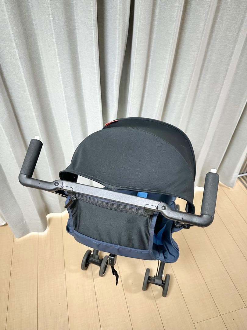 良品 gb ポキットプラス オールテレイン ネイビーブルー B型ベビーカー