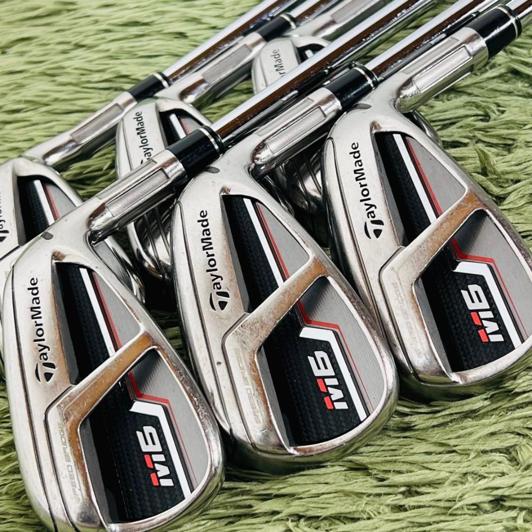 テーラーメイド M6 アイアン6本セット メンズゴルフ 初心者 入門 人気モデル