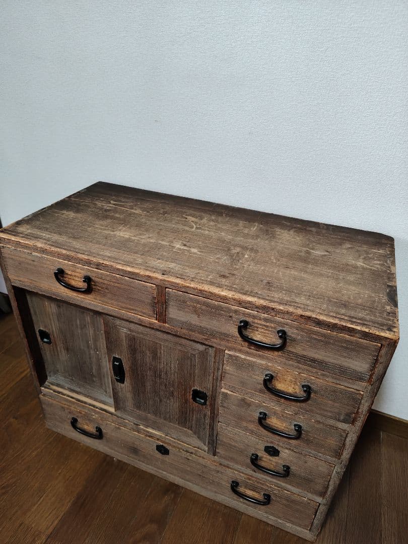 古家具 古道具 小さな和箪笥 古箪笥 引き出し 家具 アンティーク　昭和レトロ