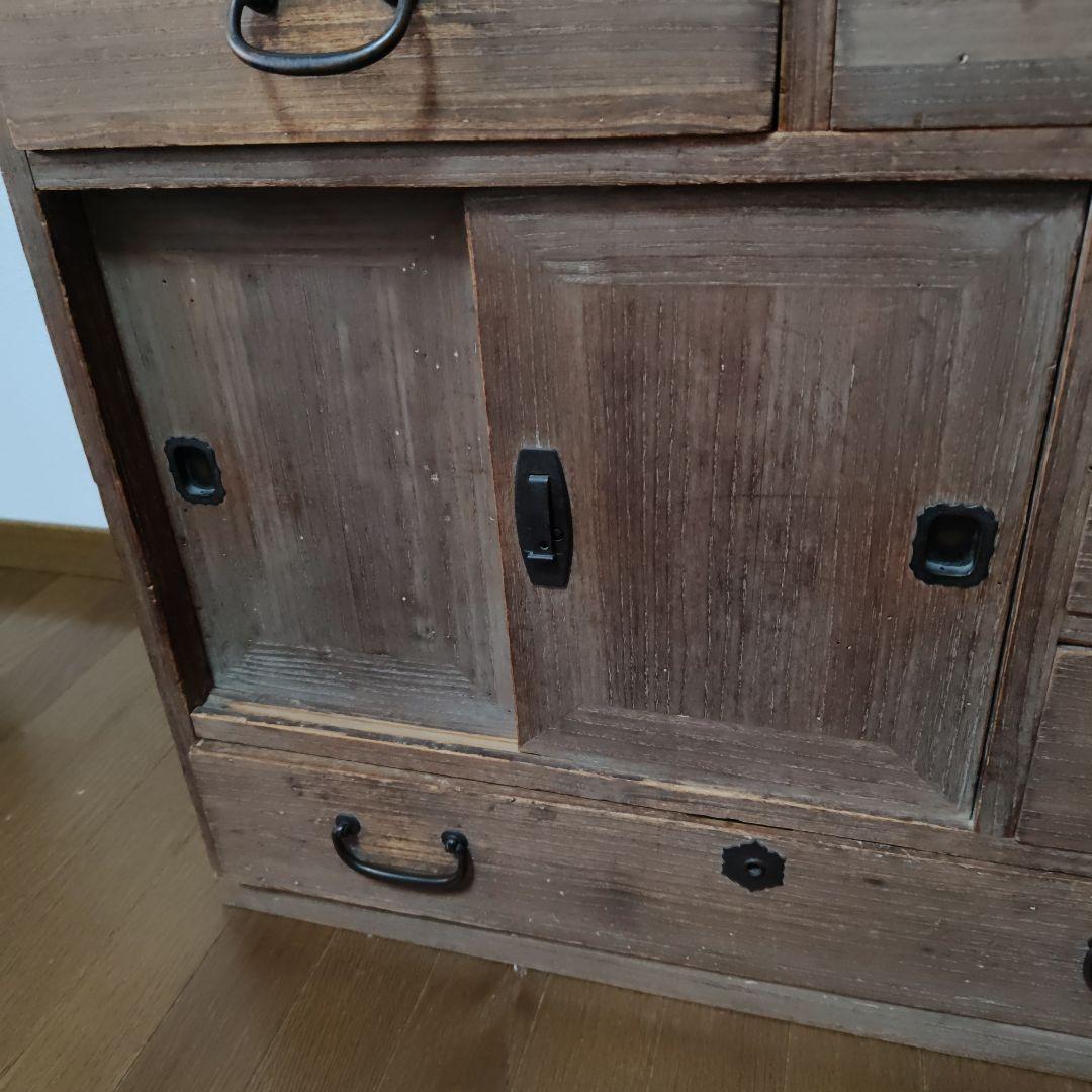 古家具 古道具 小さな和箪笥 古箪笥 引き出し 家具 アンティーク　昭和レトロ