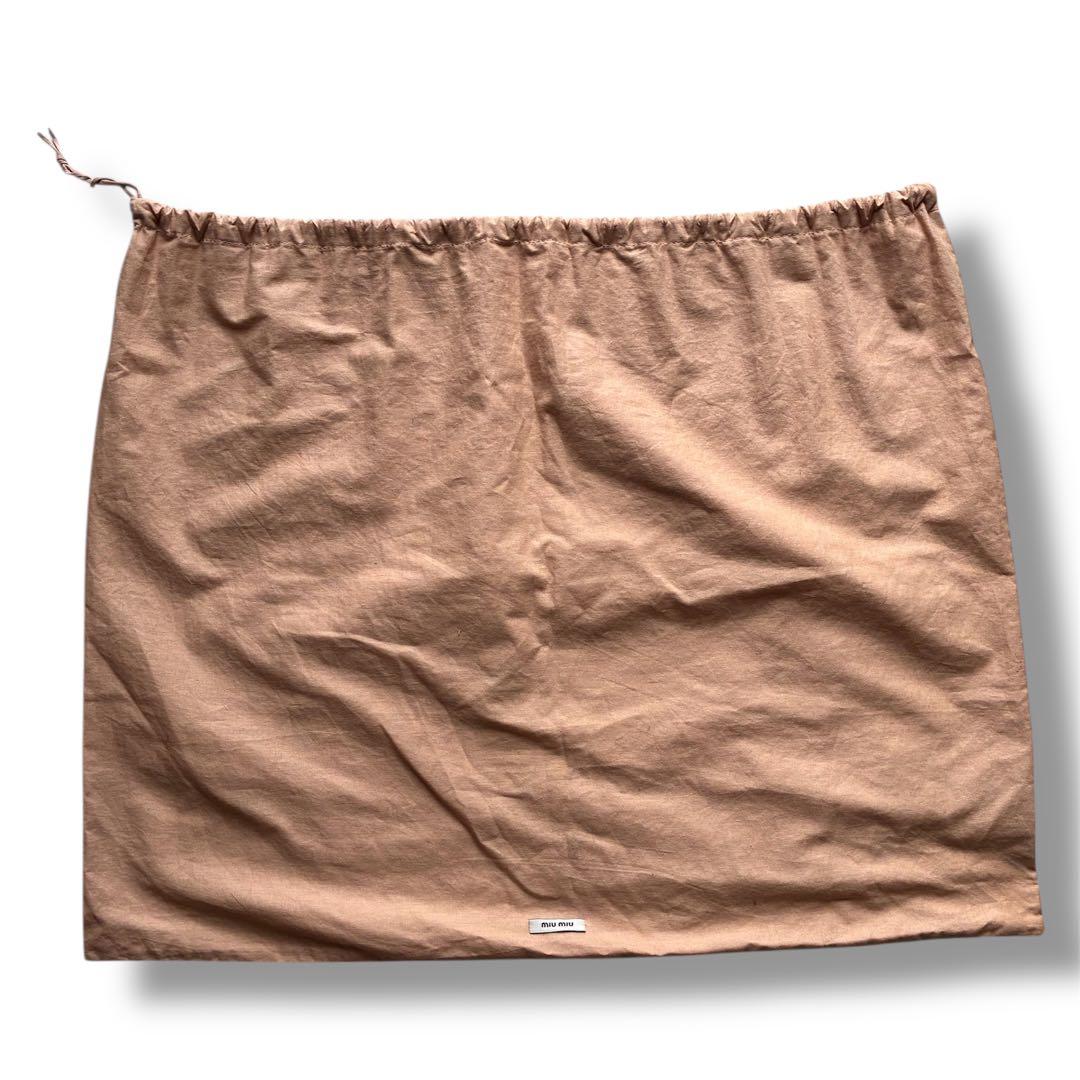 バッグ 00s miumiu archive leather boston bag