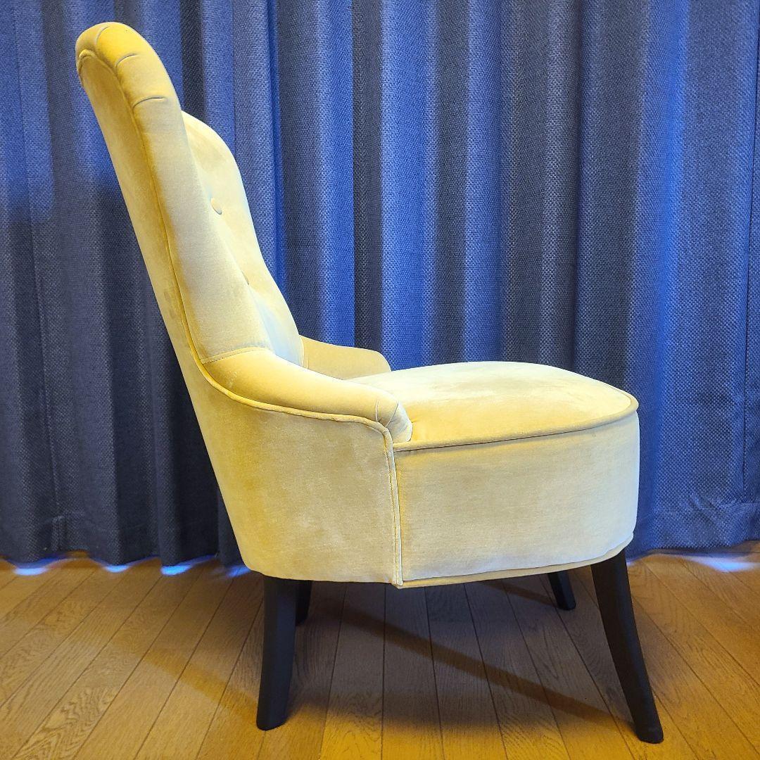 【美品】IKEA REMSTA 1人用　ソファ ベージュ ひとりカフェ　椅子