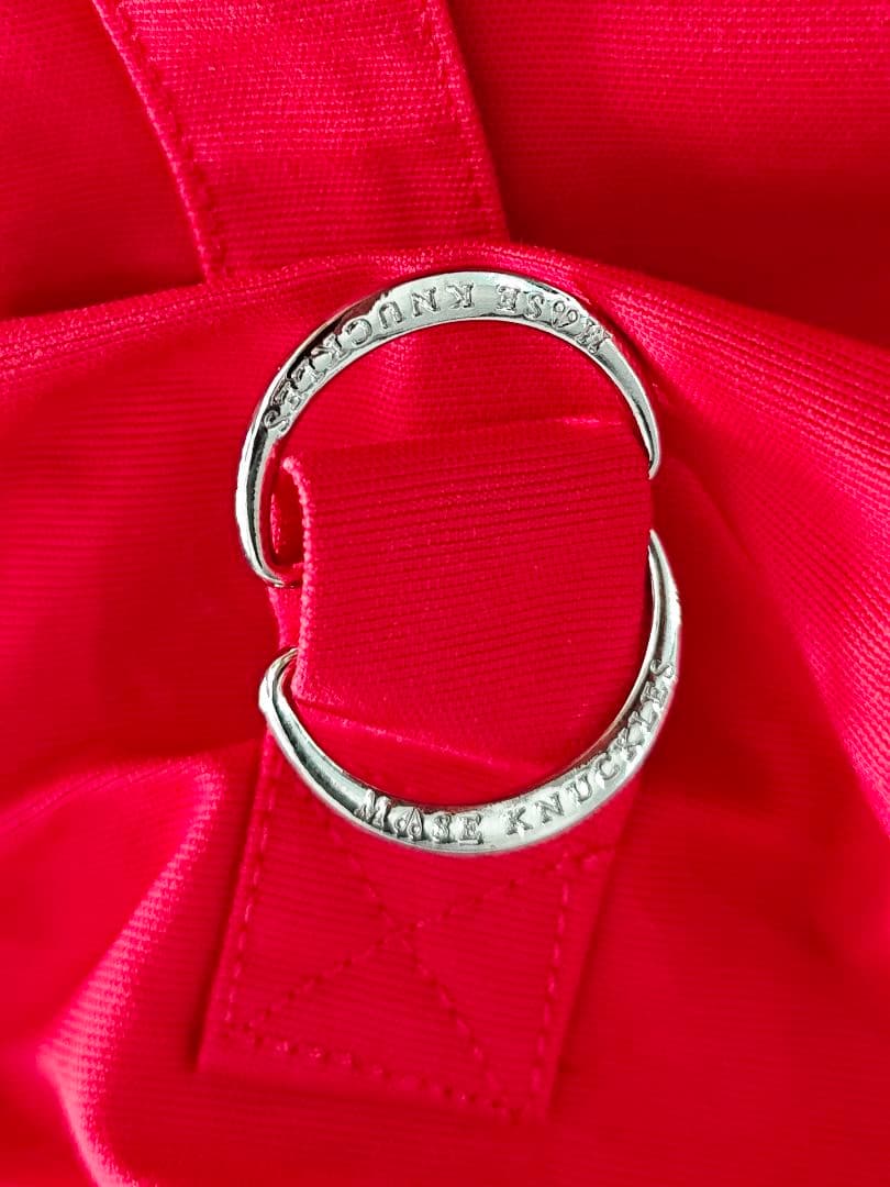 木*夏様 MOOSE KNUCKLES 赤 ダウン ホワイトファー付き