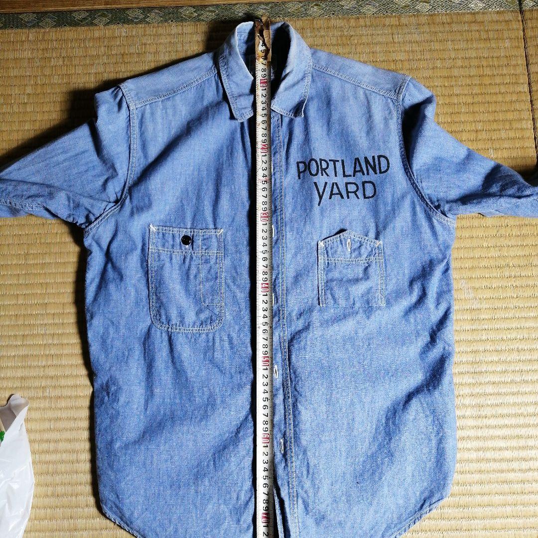ブートレガーズ　シャンブレーシャツ　サイズL