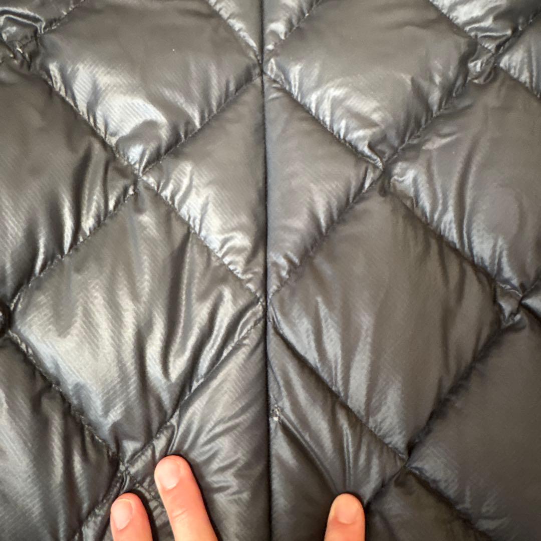 モンベル　ライトアルパインパーカ　フーディ　ダウン　黒　レディースS