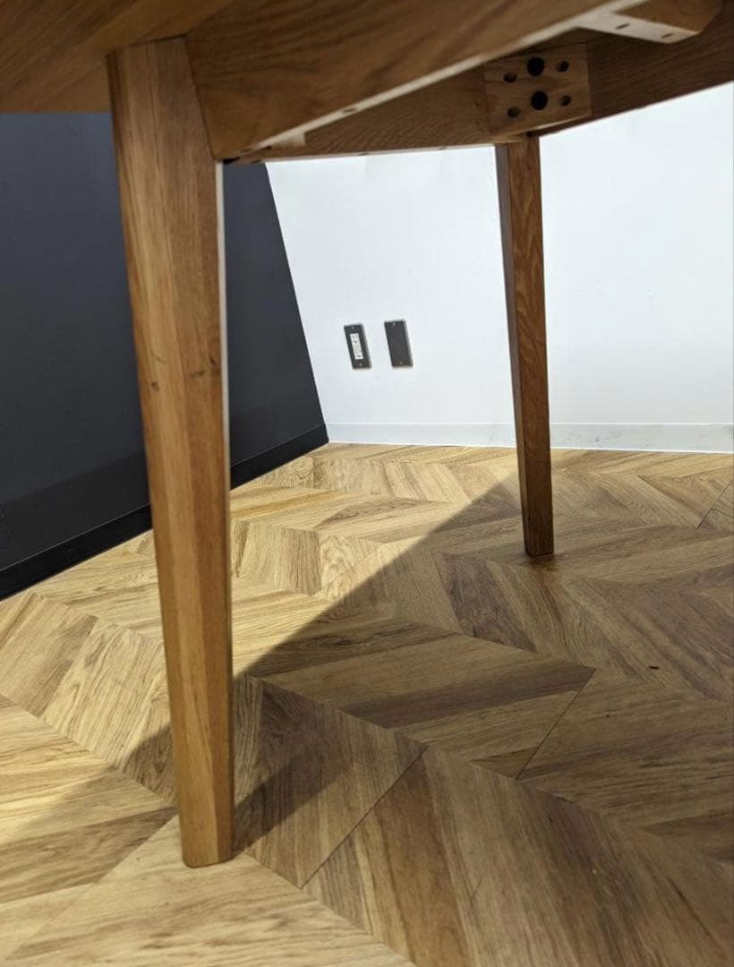 送料込み アルモニア ダイニング テーブル 横幅1400 縦幅850 高さ700