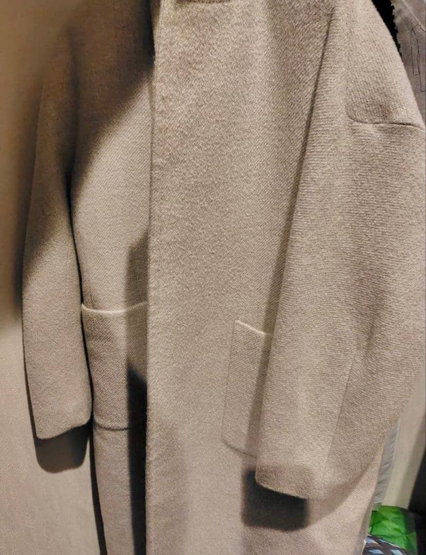 Chaos カオス グレースリャマノーカラーコート 金子綾