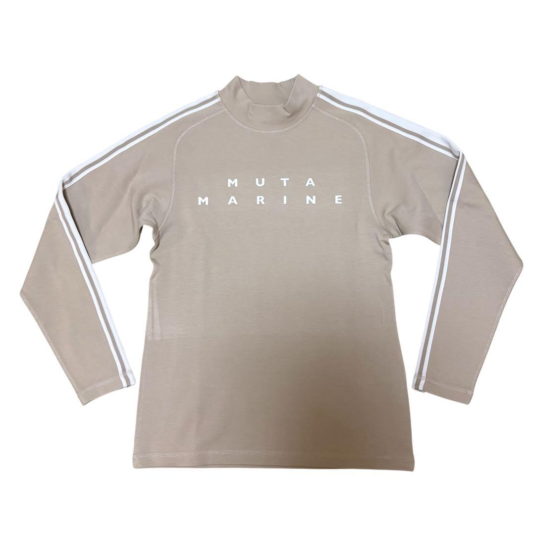 mutaMARINE レディース ウォームストレッチポンチ モックネックシャツ