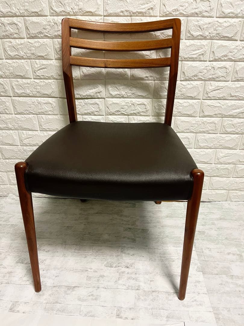 筑波産商　ダイニングチェア　2脚　椅子カバー付き