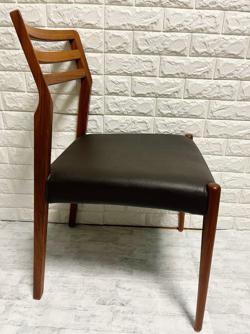 筑波産商　ダイニングチェア　2脚　椅子カバー付き