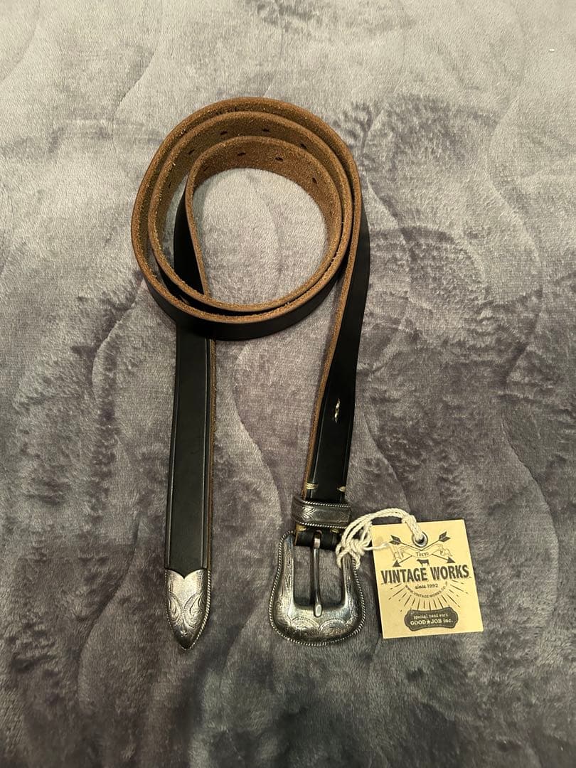 ほぼ未使用　vintage works DH5744 ウエスタンベルト