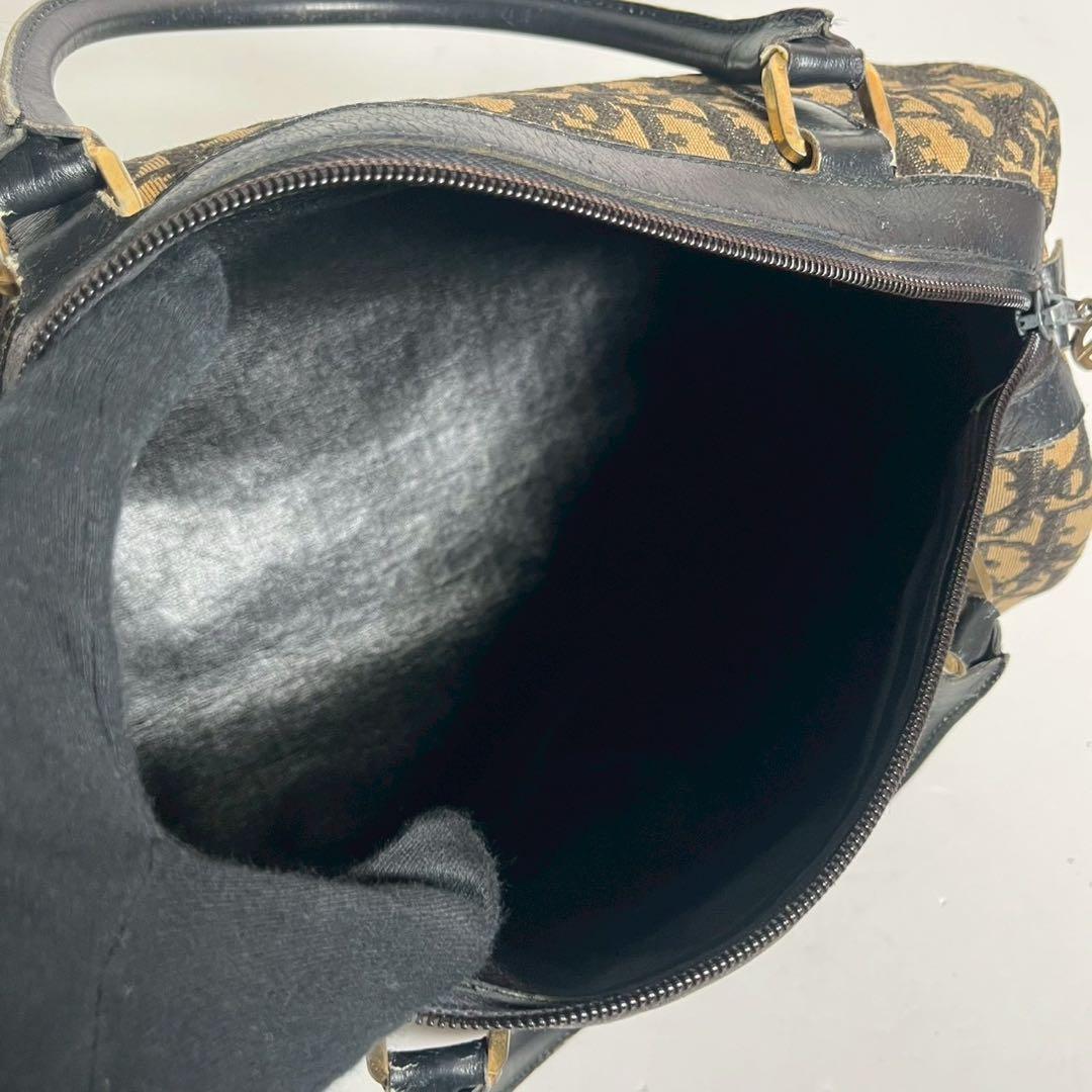 【極美品✨】ディオール　ミニボストンバッグ　ハンドバッグ　トロッター　CDロゴ