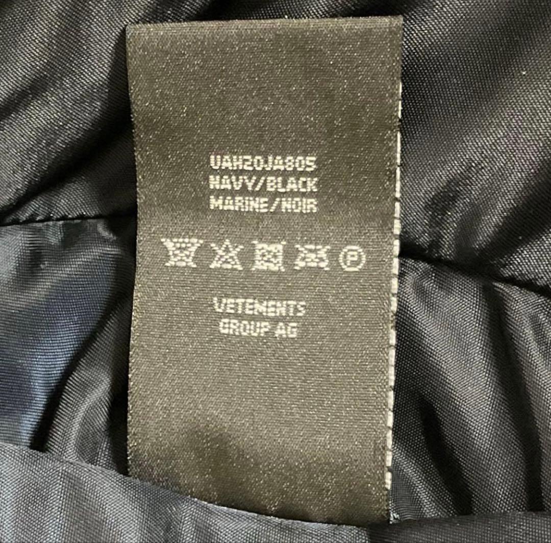 【専用】VETEMENTS 19AW BOMBER JACKET MA-1