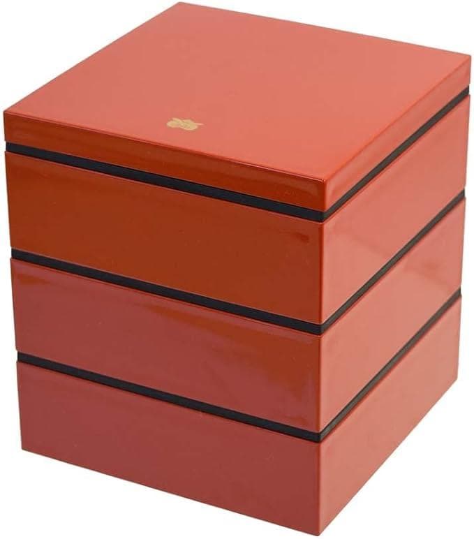 Sabu わだんむすび 抗菌３段重 レッド 2610mL