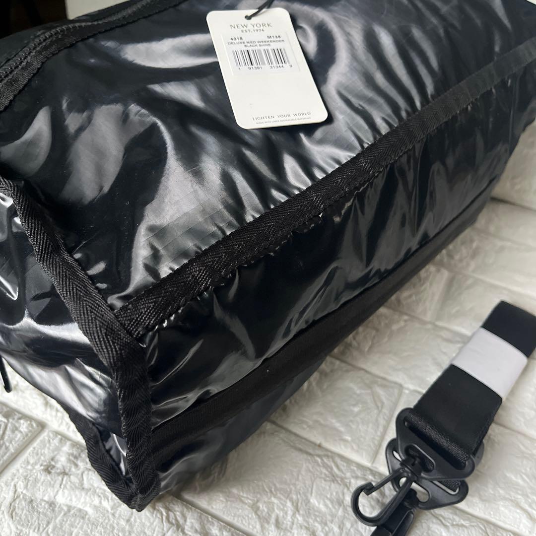 ほぼ新品 LeSportsac ブラック ボストンバッグレスポートサック