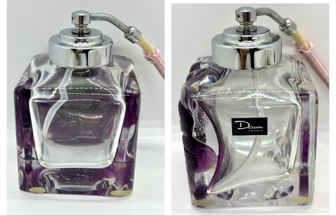 #ドーム フランス クリスタル 香水ボトル&アトマイザーセットS-2