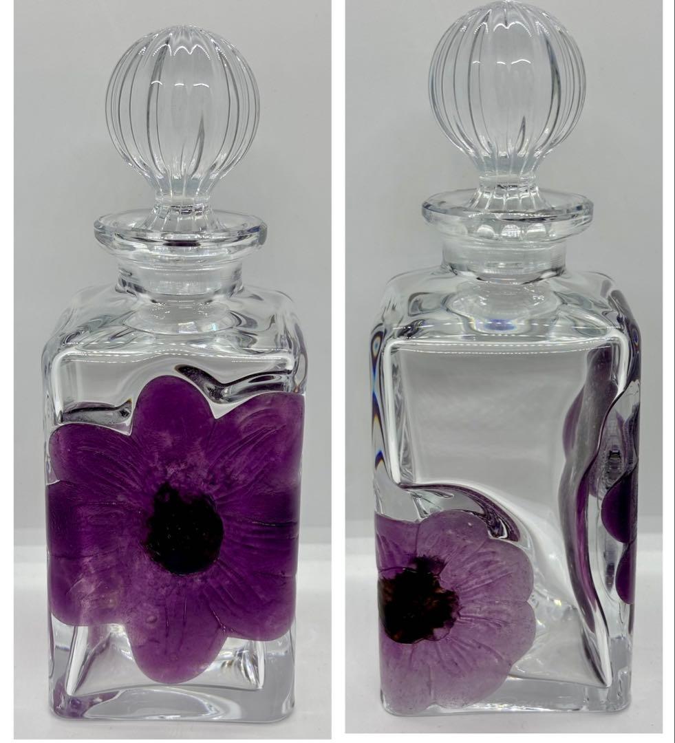 #ドーム フランス クリスタル 香水ボトル&アトマイザーセットS-2