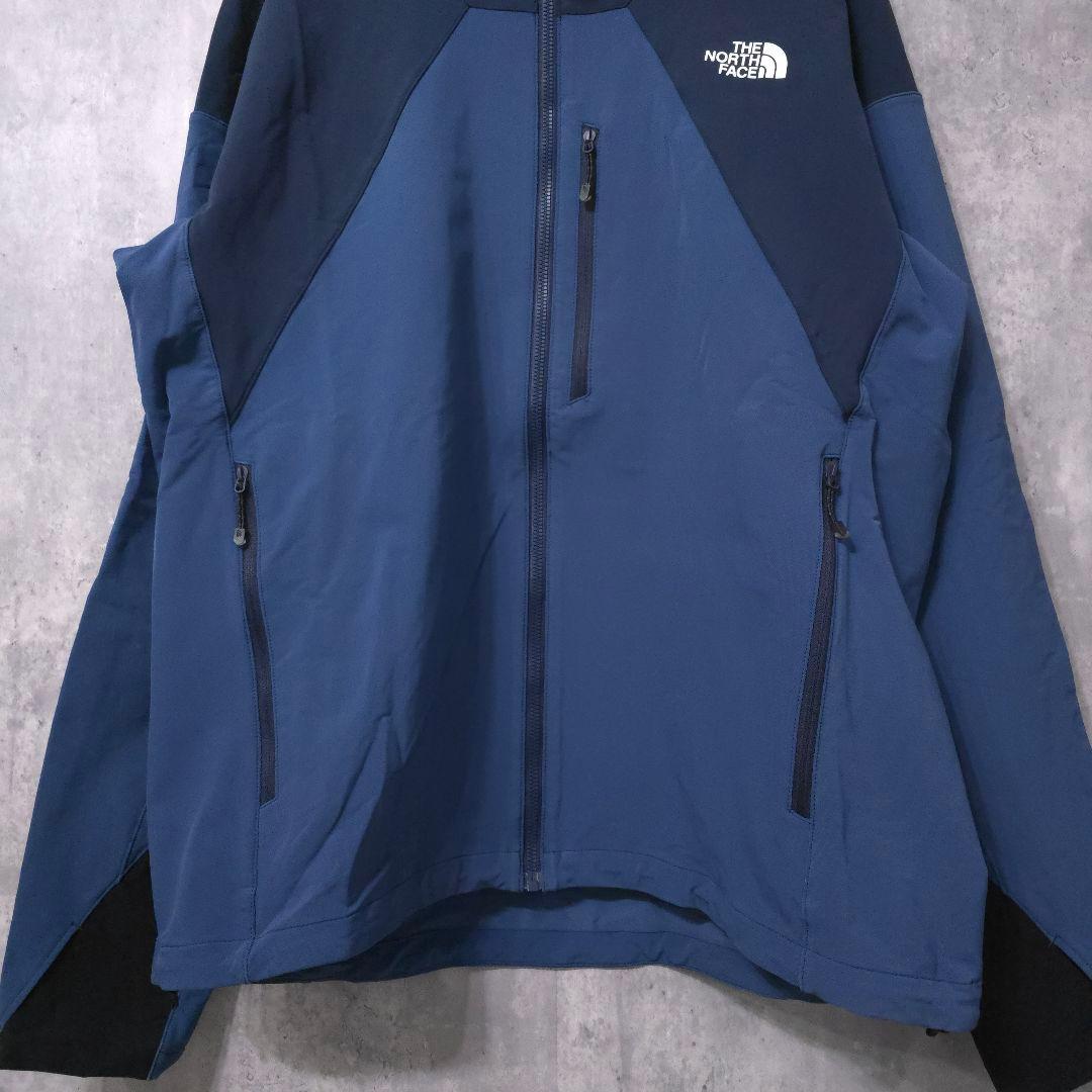 未使用級　THE NORTH FACE 　ハンマーヘッド　フーディ　L　ネイビー