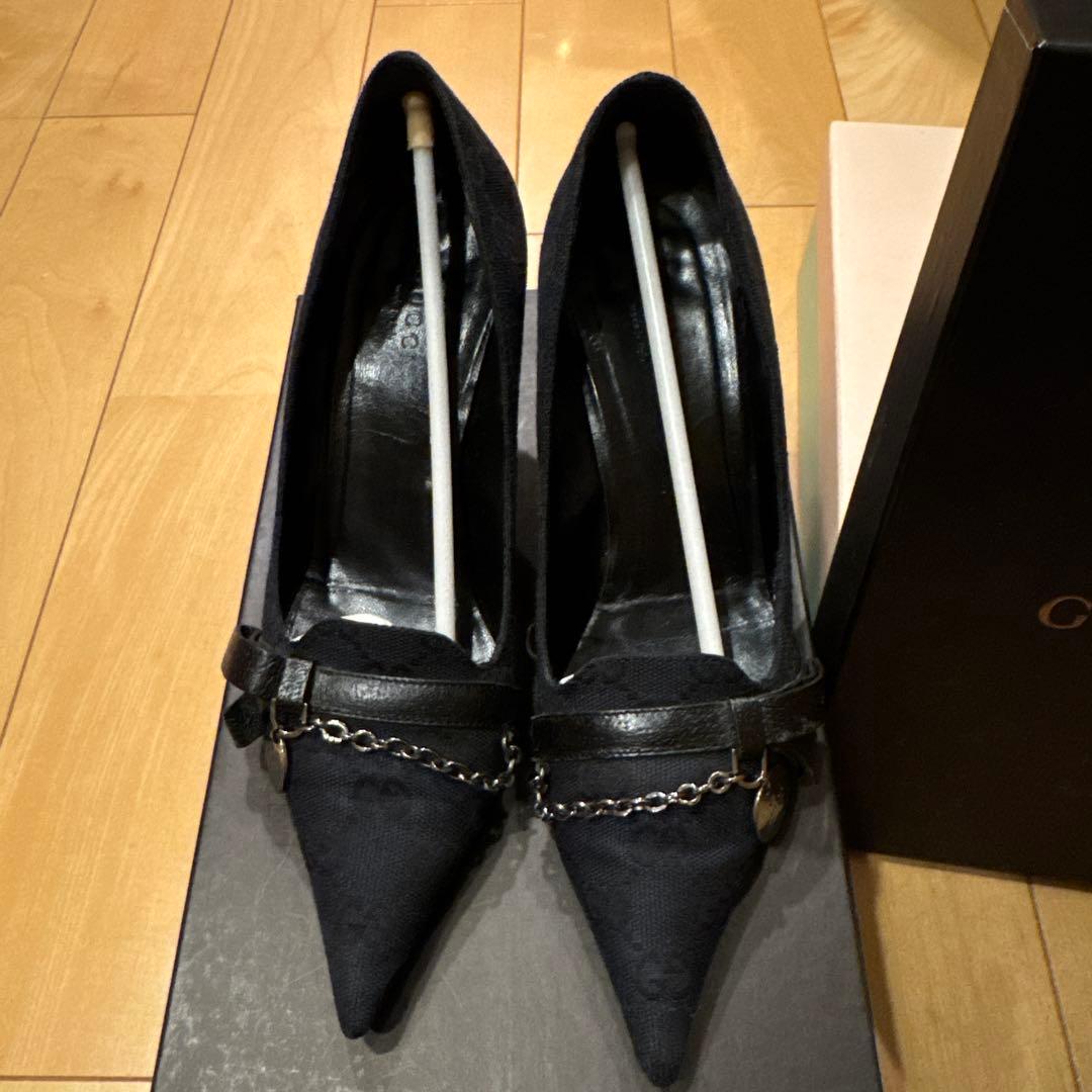 GUCCIグッチ ハイヒール ミュール