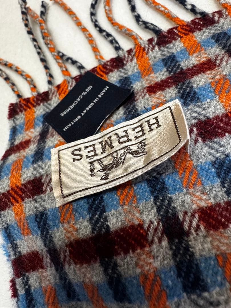 ヒロ エルメス HERMES Hエコセ マフラー