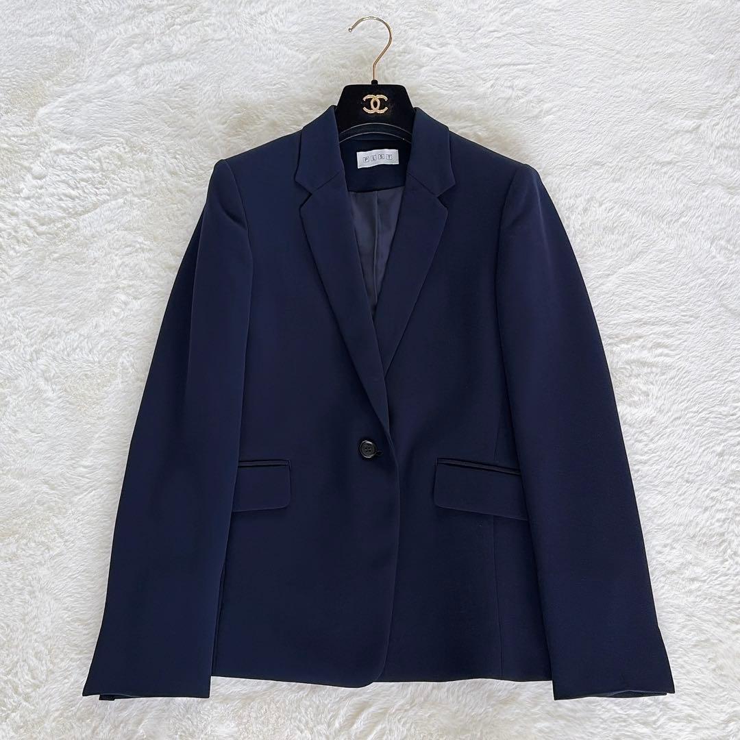 極美品✨【プラステ】テーラードジャケット パンツ スーツセットアップ ネイビーS