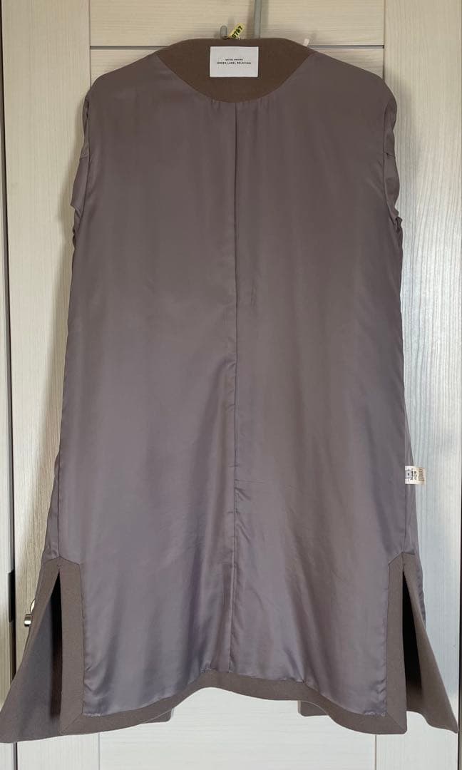 ド*.様 UNITED ARROWS ノーカラー コート