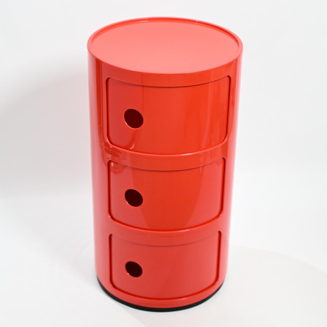 Kartell｜【正規品】コンポニビリ3 赤レッド｜カルテル