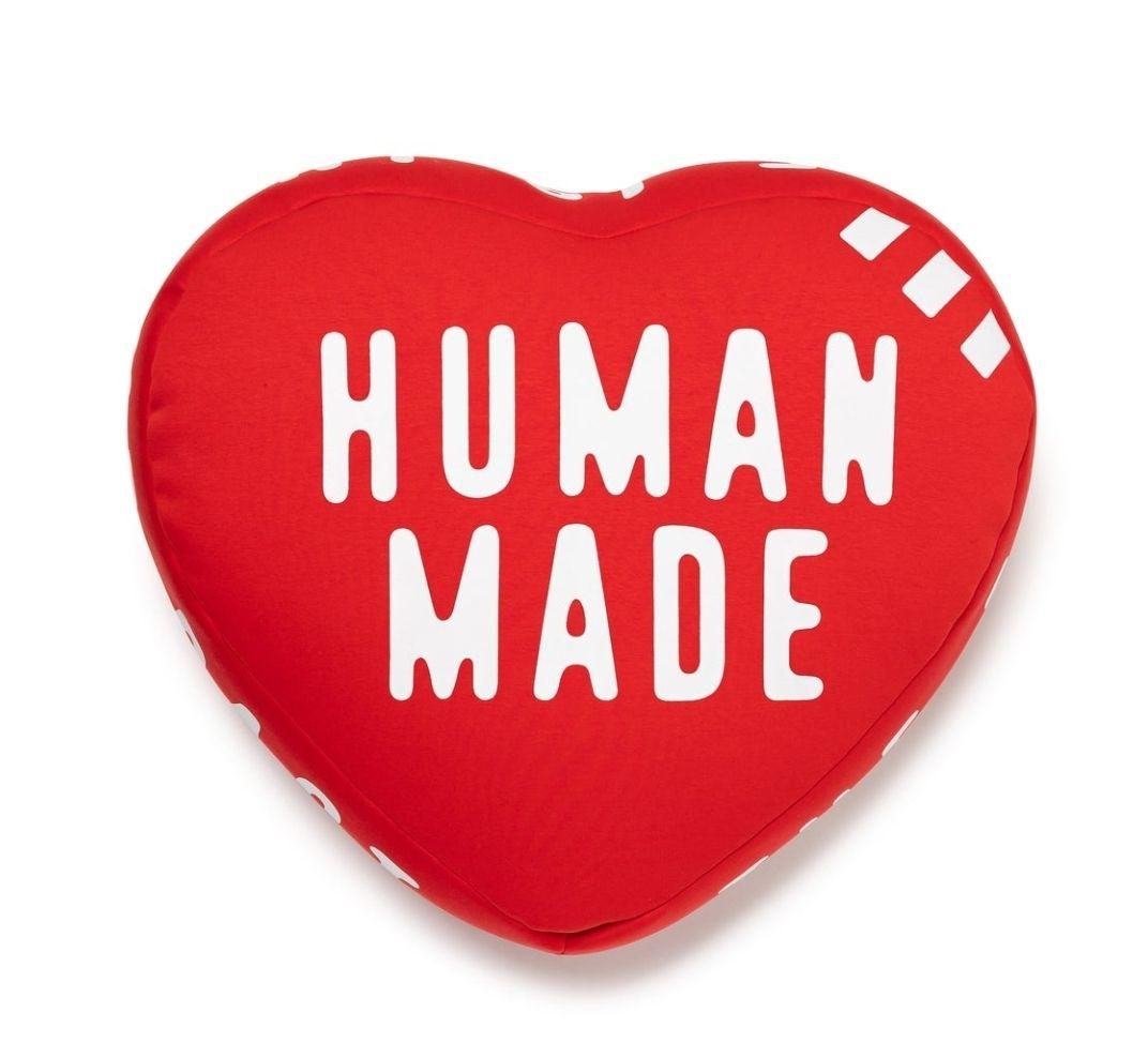 【新品未使用】HUMAN MADE HEART BEADS CUSHION