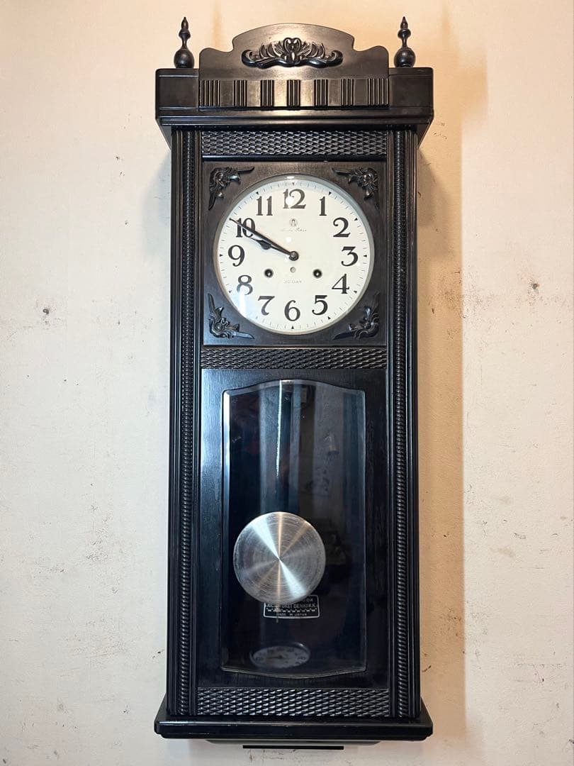 107cm 愛知時計 ３０日 柱時計　古時計　振り子　ゼンマイ　ボンボン　精工舎