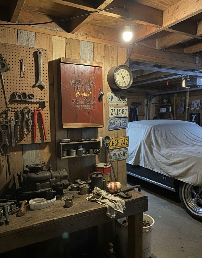 壁掛け収納　小物入れ　アメリカン　インダストリアル